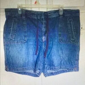 Blue Denim Shorts